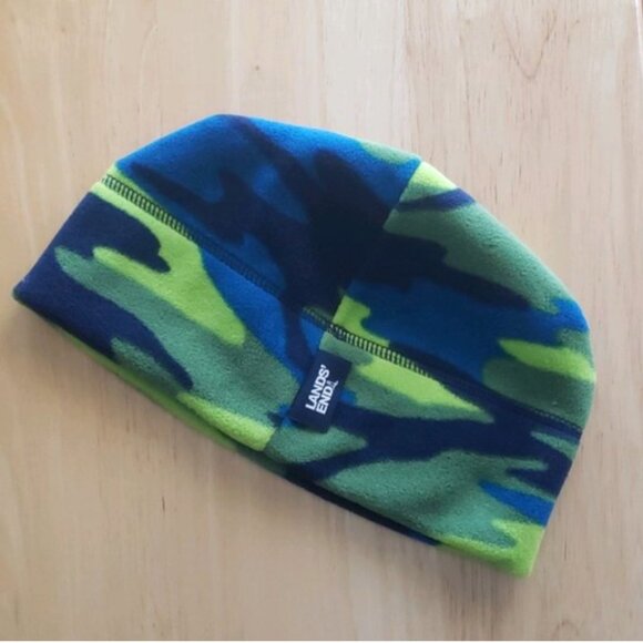 NWT Kids Lands' End fleece hat - Picture 1 of 2
